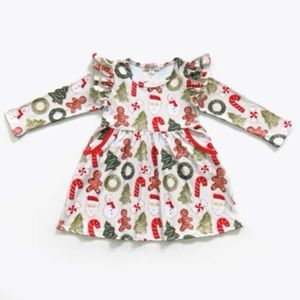 🎁 Girls Christmas Dress